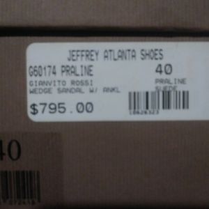 Gianvito rossi wedge sandal w/ ankl